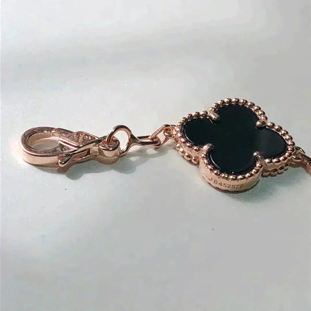 [Raffine]CLOVER 5 MOTIFS MULTICOLOR  BRACELET