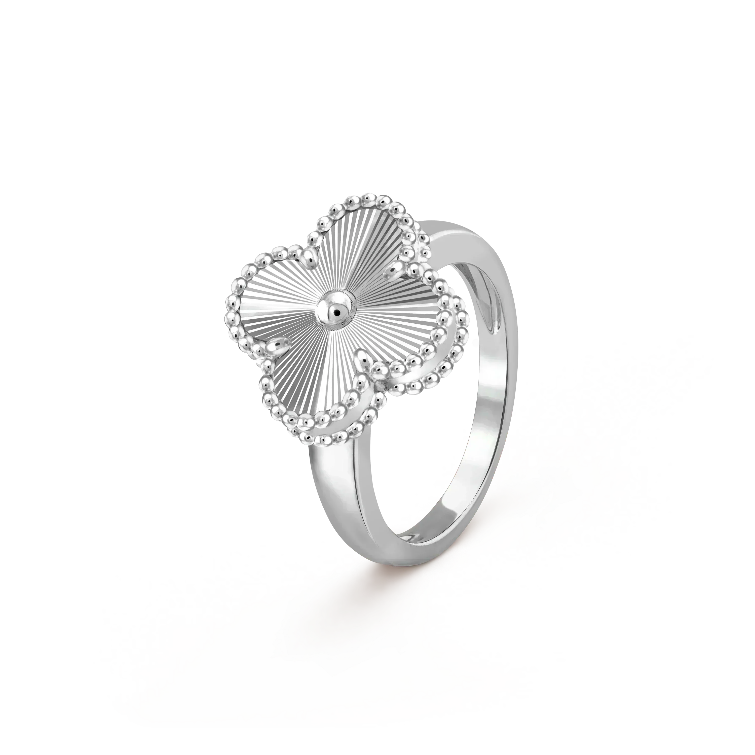 [Raffine]CLOVER SILVER RING