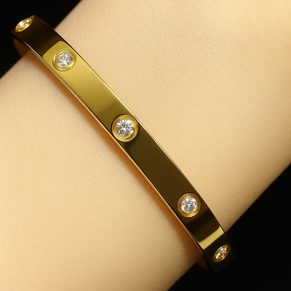 ETERNITY LINK BRACELET ZIRCONS