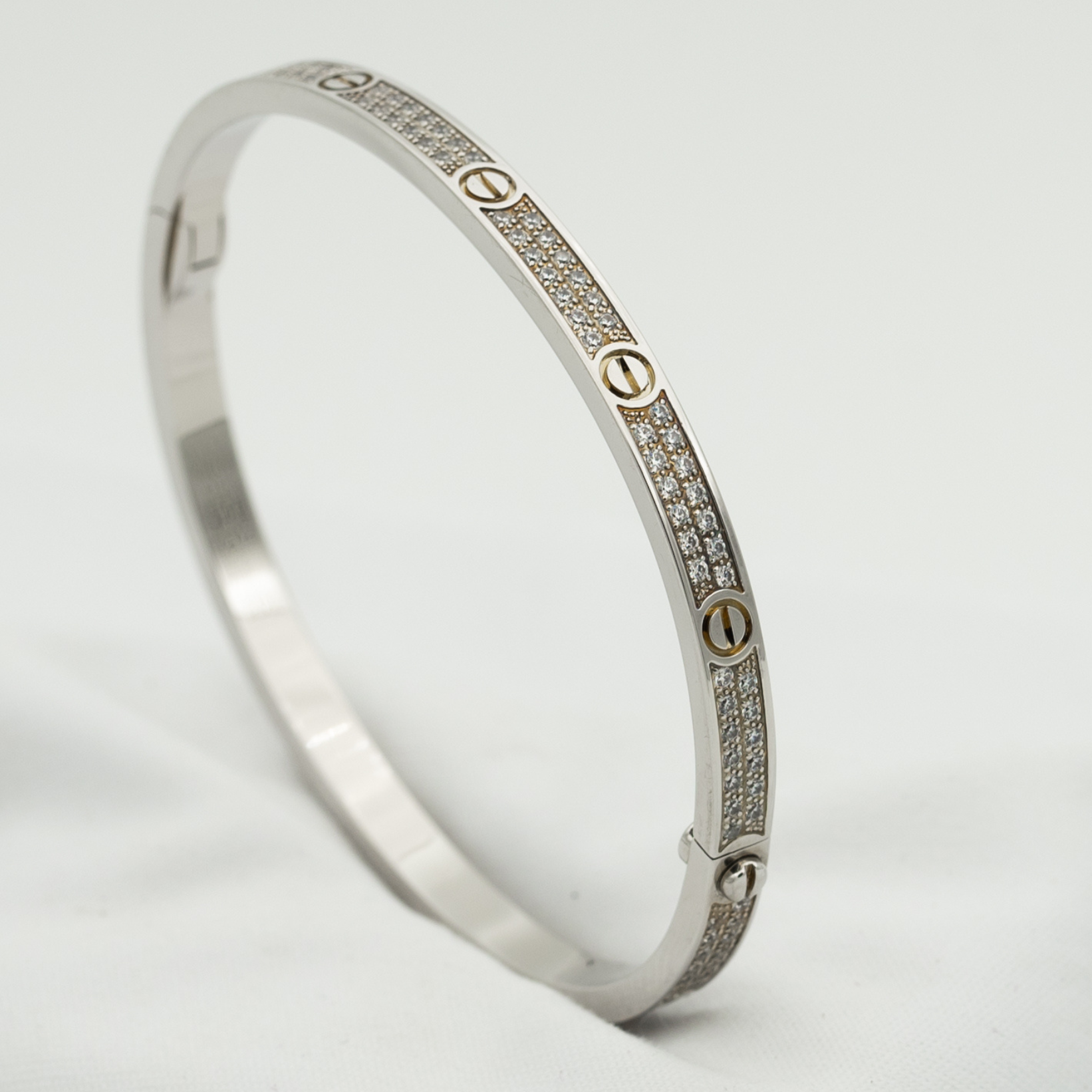 [Raffine]LOVE BRACELET 3.65MM DIAMOND-PAVED
