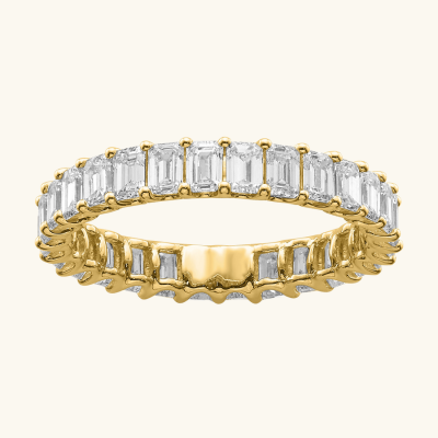 CUBIC RING IN GOLD